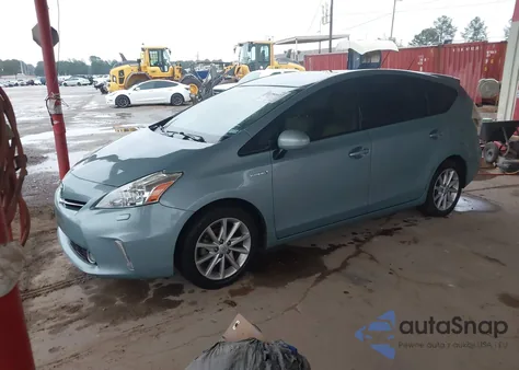 2014 Toyota Prius V Five из США, поврежденный, VIN JTDZN3EU3EJ008763